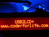 USB Controller for generic character LCD